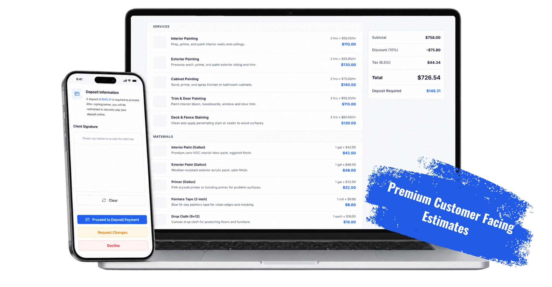 RynoSuite running on desktop and mobile